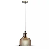 Glass Pendant Light Amber Glass ф145