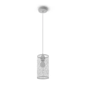 Pendant Light Matt White With White Canopy