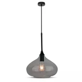 Pendant Light Modern Black Glass Sleek   Ф280мм