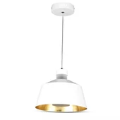 7W Led Pendant Light (Acrylic) - White Lamp Shade 250*190mm 4000K
