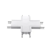 V-TAC ezüst, 70mm X alakú toldó süllyeszthető lineáris LED lámpákhoz 16W természetes fehér - SKU 394