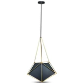 Pendant Light Basics Net Prism Black Lampshade 400*540mm