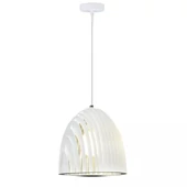 Pendant Light Cone Prism White D250*270mm