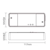 MiLight 230V Triac rádiófrekvenciás és PUSH fényerőszabályzó, Max. 500W-ig - TRI-PR