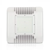 V-TAC csarnokvilágító LED lámpa benzinkutakhoz 150W 120 Lm/W 110° természetes fehér - SKU 572