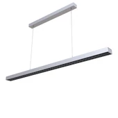 LED Linear Light SAMSUNG CHIP - 60W Hangign Non Linkable Silver Body 4000K 1179x64x35mm