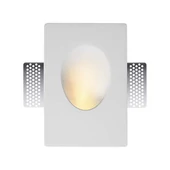 V-TAC beépíthető GU10 LED gipsz spotlámpa keret, egyes keret - SKU 6770