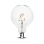 V-TAC 6W E27 hideg fehér filament LED égő - SKU 7427