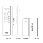 MiLight távirányító 230V-os vezérlőkhöz és okos eszközökhöz - C2