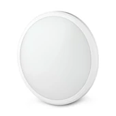 V-TAC 12W mennyezeti LED lámpa, mozgásérzékelővel, IP54, meleg fehér - SKU 937