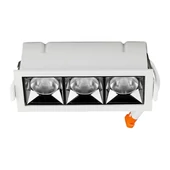 V-TAC süllyeszthető 12° mélysugárzó LED lámpa 12W hideg fehér - SKU 973