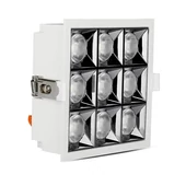 V-TAC süllyeszthető 38° mélysugárzó LED lámpa 36W hideg fehér - SKU 997