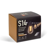 Smart szolár fényfüzér - 25 db fehér LED - állítható színhőmérséklet - 13,6 m - bluetooth vezérlés