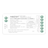 MiLight 3in1 zónázható rádiófrekvenciás SPI vezérlő, egyszínű, RGB, RGBW - SPIR3