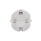 Szerelhető lengő dugvilla, fehér, 250V 16A