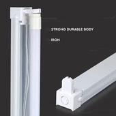 V-TAC 1 x T8 LED fénycső armatúra 150cm - SKU 6056
