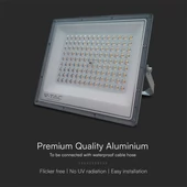V-TAC RLE 100W LED reflektor, állítható színhőmérséklettel, szürke házzal - SKU 23615