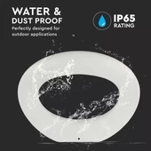 10W LED Wall Light White Body 3000K