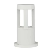 V-TAC 10W kültéri COB LED lámpa oszlop 25 cm, természetes fehér, fehér házzal - SKU 8317
