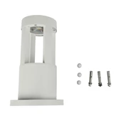 V-TAC 10W kültéri COB LED lámpa oszlop 25 cm, természetes fehér, fehér házzal - SKU 8317