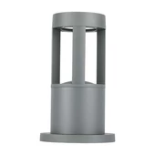 V-TAC 10W kültéri COB LED lámpa oszlop 25 cm, meleg fehér, szürke házzal, 100 Lm/W - SKU 128319