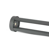 V-TAC 10W kültéri LED lámpa oszlop 80 cm, hideg fehér, szürke házzal - SKU 8330