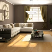 113W LED Dimmable Soft Light Chandelier, 3000K, Square White body