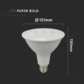 V-TAC 12.8W E27 hideg fehér PAR38 LED égő - SKU 23892