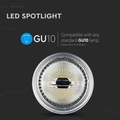 VT-1112 12W AR111 LED SPOTLIGHT 6400K GU10