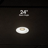 V-TAC COB LED 12W CCT méhsejt diffúzoros mélysugárzó, fehér, BridgeLUX chipes - SKU 23672