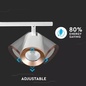 V-TAC 12W fehér mennyezeti LED lámpa természetes fehér - SKU 8256