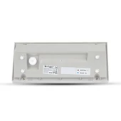 V-TAC Landscape 12W kültéri fali LED lámpa hideg fehér, fehér házzal, 100 Lm/W - SKU 6815