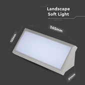 V-TAC 12W kültéri fali LED lámpa hideg fehér - SKU 8235