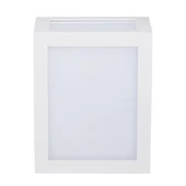 12W LED Wall Light White Body 4000K