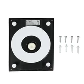 12W LED Wall Light Black Body 3000K