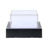 V-TAC 12W kültéri, szögletes fali LED lámpa meleg fehér - SKU 218543