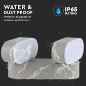 12W Led Wall Lamp Movable Green Body 3000K