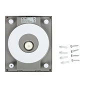 12W LED Wall Light Grey Body 6400K