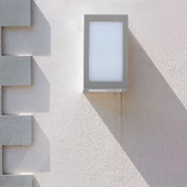 12W LED Wall Light Grey Body 6400K