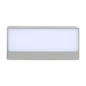 V-TAC 12W kültéri, téglatest alakú, fali LED lámpa hideg fehér - SKU 218244