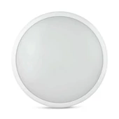 V-TAC 12W mennyezeti LED lámpa, mozgásérzékelővel, IP54, meleg fehér - SKU 937