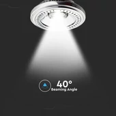 V-TAC 15W AR111 G53 LED égő hideg fehér 40° - SKU 4255