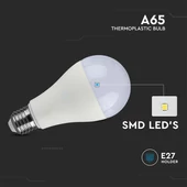 LED Bulb - 15W A65 Е27 Thermoplastic 4000K