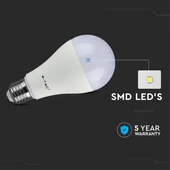 LED Bulb - SAMSUNG CHIP 15W E27 A65 Plastic 3000K