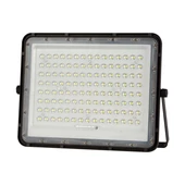 V-TAC 16000mAh napelemes LED reflektor 20W hideg fehér, 1800 Lumen, fekete házzal - SKU 7827