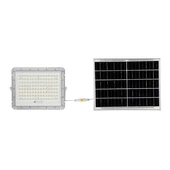 White LED 20W solar floodlight, 16000mAh battery, 4000K, IP65