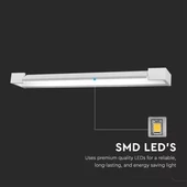 V-TAC 18W beltéri állítható fali LED lámpa meleg fehér - SKU 8533