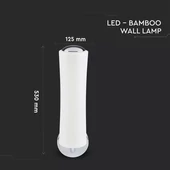 24W LED Designer Wall Lamp Triac Dimmable White