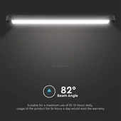 V-TAC 18W lineáris LED lámpatest Slim 48V mágneses sínhez, hideg fehér - SKU 10247