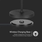 2W Led Table Lamp (4400mA Battery) IP54 Black Body 3000K